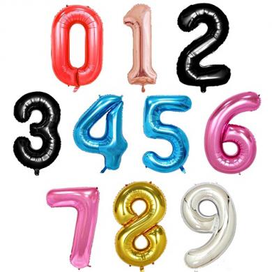 Фолиеви балони цифри