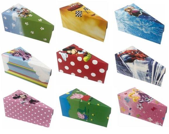 Картонени парчета торта