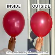 Металик Червено #032 – 30 см (12 инча) – 100 броя – Gemar