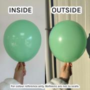 Стандарт Ментово зелено #077 – 30 см (12 инча) – 100 броя – Gemar