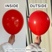 Стандарт Червено #045 – 30 см (12 инча) – 100 броя – Gemar