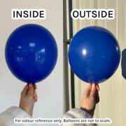 Стандарт Кралско синьо #046 – 30 см (12 инча) – 100 броя – Gemar