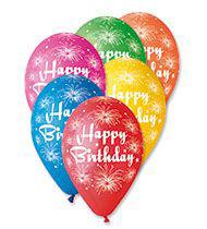 Балони Happy Birthday заря с размер 30 см