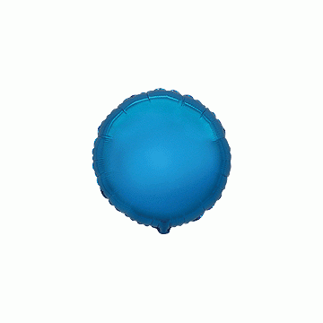Балон фолио с формата на кръг тъмно син