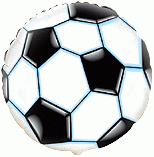 Балон фолио с формата на кръгла футболна топка