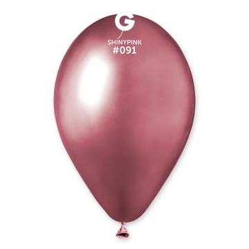 Балон хром shiny pink с диаметър 33 см.