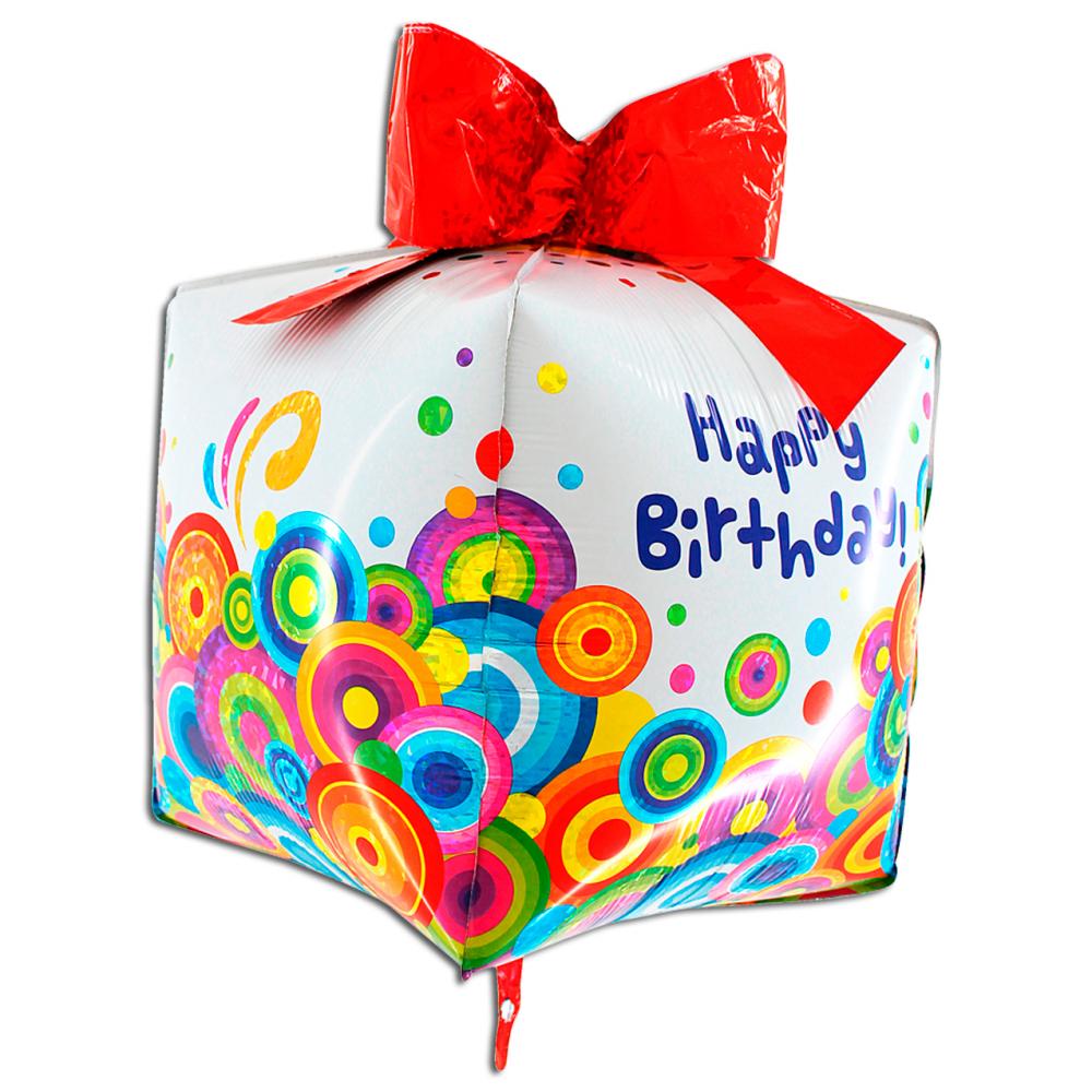 Балон Happy Birthday подарък 4 D