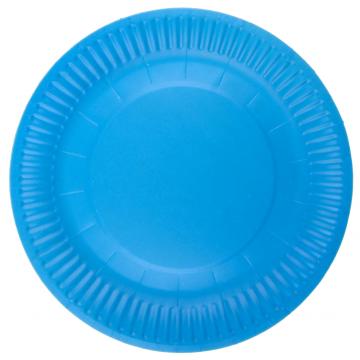 Парти чинийка синя