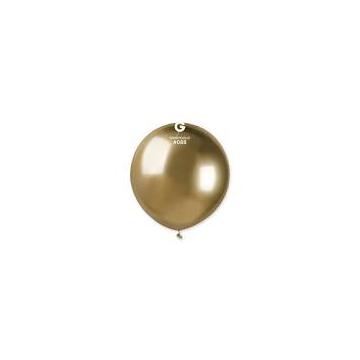 Балон хром shiny gold с диаметър 48 см.