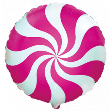 Фолиев балон бонбон спирала цикламен