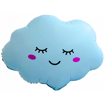 Фолиев балон син облак