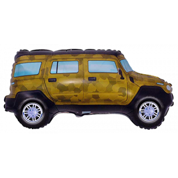 Фолиев балон Four Wheel Driver – джип камуфлаж