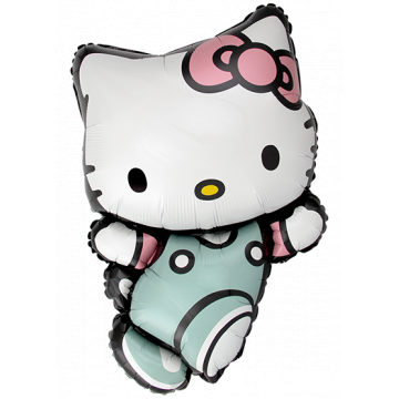 Фолиев балон Hello Kitty – прегръдка