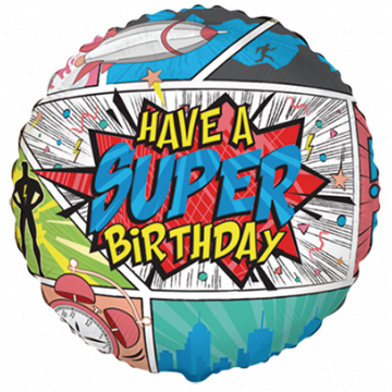 Фолиев балон честит рожден ден комикс