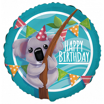 Фолиев балон честит рожден ден коала