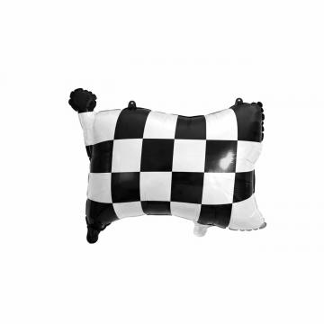 Фолиев балон Карирано знаме 75 см