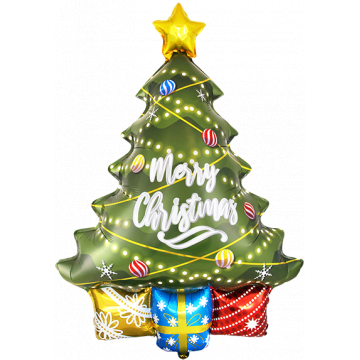 Фолиев балон коледна елха
