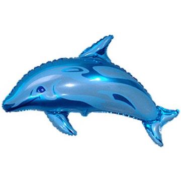 Фолиев балон голям син делфин