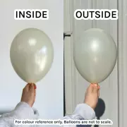 Металик Айвъри #058 – 26 см (10 инча) – 100 броя – Gemar