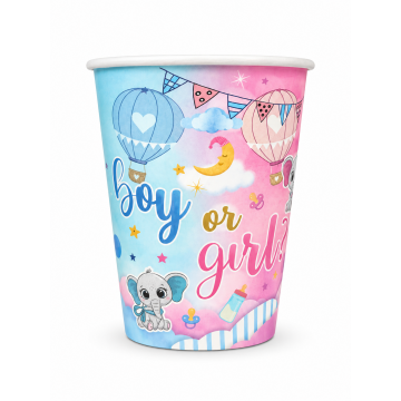 Хартиени чаши Boy or Girl – 10 броя