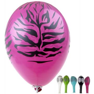 Балони с шарка зебра и размер 30 см