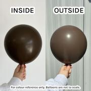 Standard Chocolate Brown – 13 см (5 инча) – 100 броя – Kalisan