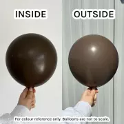 Standard Chocolate Brown – 30 см (12 инча) – 100 броя – Kalisan