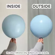 Macaron Baby Blue – 30 см (12 инча) – 100 броя – Kalisan