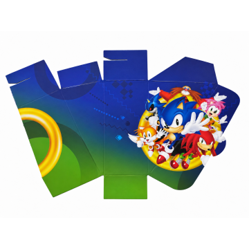 Картонено парче торта Соник – Sonic
