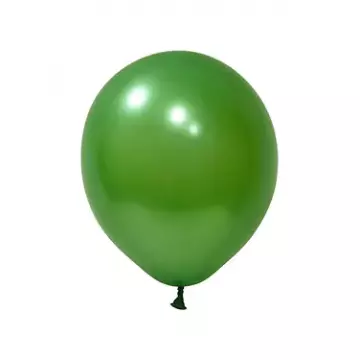 Металик Зелено – 26 см (10 инча) – Balonevi