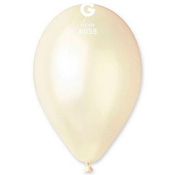 Металик Айвъри #058 – 26 см (10 инча) – 100 броя – Gemar