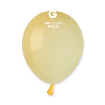 Стандарт Бебе Жълто #043 – 13 см (5 инча) – 100 броя – Gemar