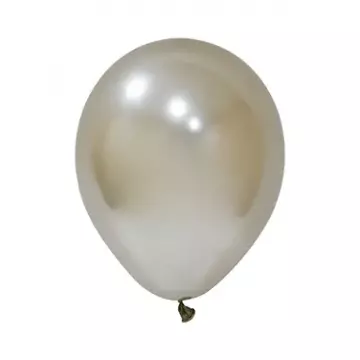 Хром Бяло Злато – 30 см (12 инча) – 50 броя – Balonevi