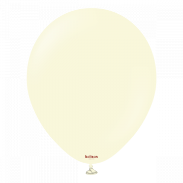 Macaron Pale Yellow – 45 см (18 инча) – 10 броя – Kalisan