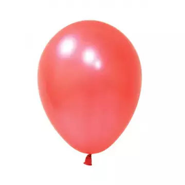 Металик Червено – 30 см (12 инча) – 100 броя – Balonevi