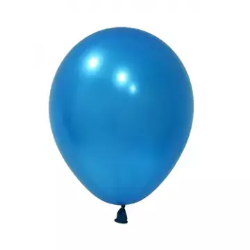 Металик Синьо – 30 см (12 инча) – 100 броя – Balonevi