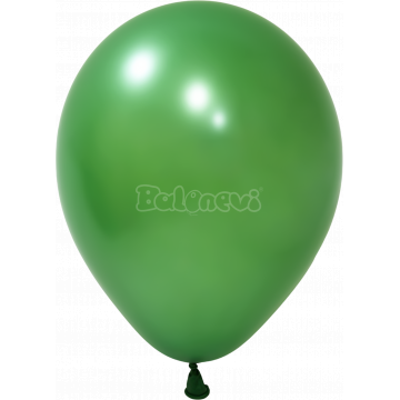 Металик Зелено – 30 см (12 инча) – 100 броя – Balonevi