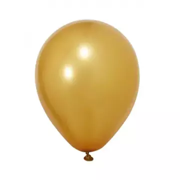 Металик Злато – 30 см (12 инча) – 100 броя – Balonevi