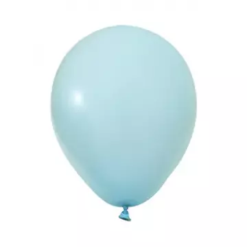 Пастел Макарон Синьо – 30 см (12 инча) – 100 броя – Balonevi