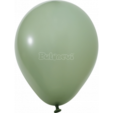 Пастел Маслено Зелено – 30 см (12 инча) – 100 броя – Balonevi