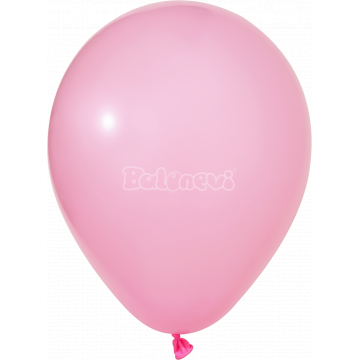 Пастел Розово – 30 см (12 инча) – 100 броя – Balonevi