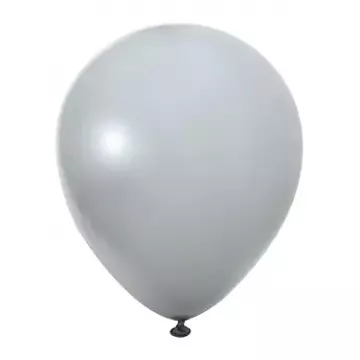 Пастел Сиво – 45 см (18 инча) – 10 броя – Balonevi