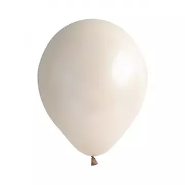 Пастел Бял Пясък – 30 см (12 инча) – 100 броя – Balonevi