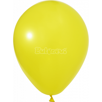 Пастел Жълто – 30 см (12 инча) – 100 броя – Balonevi