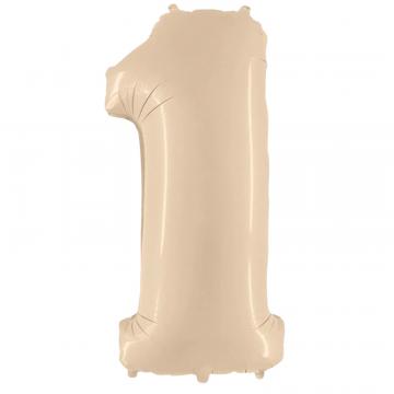 Фолиева цифра лате ''1'' с височина 103 см