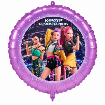 Фолиев балон KPOP Demon Hunters – 45 см / 18 инча