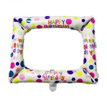 ФОЛИЕВ БАЛОН БЯЛА РАМКА ЗА СНИМКИ