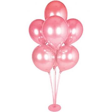 СТОЙКА РОЗОВА ЗА 7 БАЛОНА